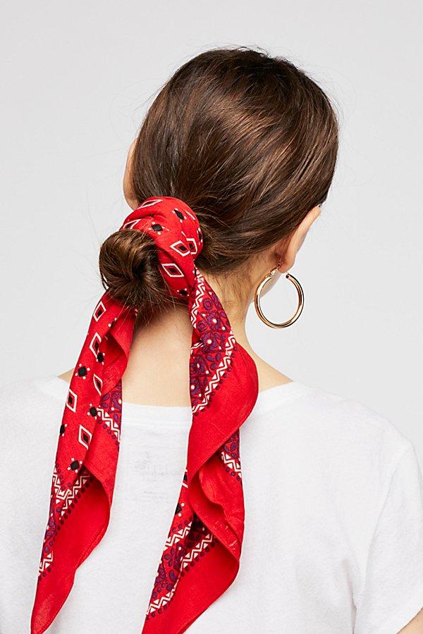 Heat Wave Printed Bandana By Free People